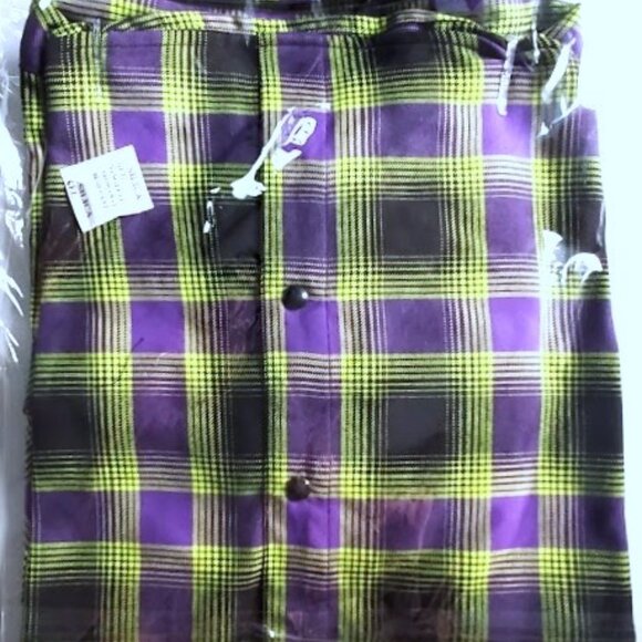 DIXXON Flannel x ROB ZOMBIE Collab Flannel Shirt- Women's L - Picture 8 of 9